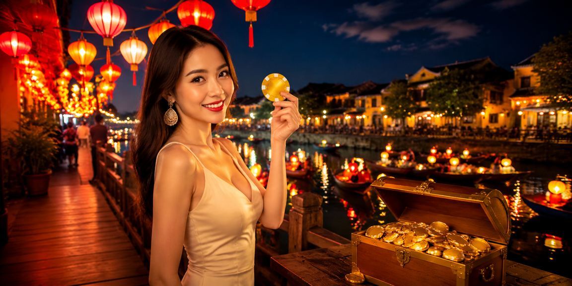 Giao diện ứng dụng tap1 khi sử dụng voucher trên di động tại chợ đêm Hội An